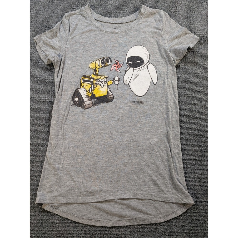 Disney Pixar Wall-E Eve Graphic T-Shirt Women XS